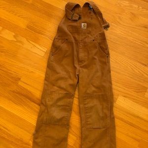 Carhartt boys bibs size 7